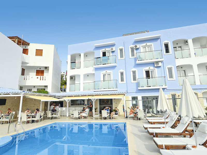 Areti Hotel in Agia Galini, Chania (Kreta) Außenaufnahme