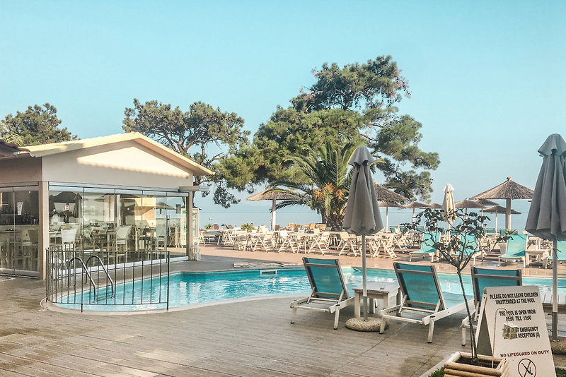 Hotel Mediterranean in Skala Rachoni, Kavala (Thassos) Pool