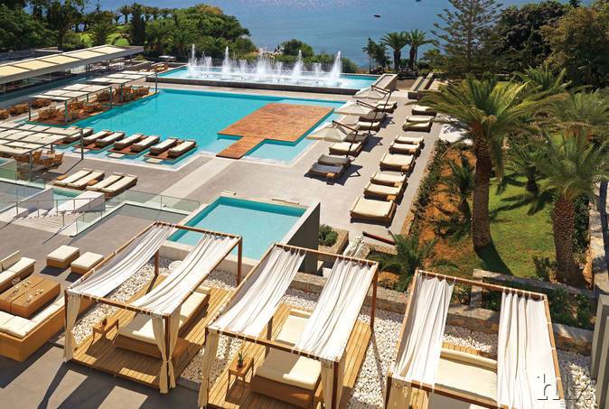 Out of the Blue, Capsis Elite Resort - Crystal Energy in Agia Pelagia, Heraklion (Kreta) Pool
