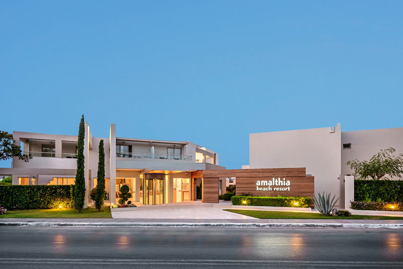 Atlantica Amalthia Beach Hotel in Agia Marina, Chania (Kreta) Außenaufnahme