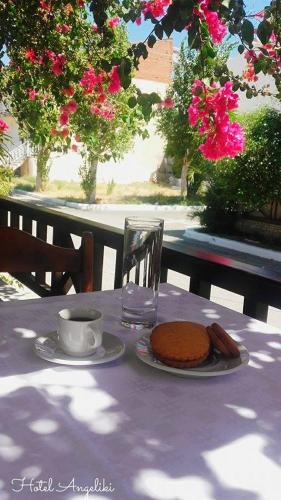 Hotel Angeliki in Ireon, Samos Terasse