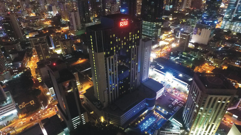 Riu Plaza Panama in Panama City, Panama City (Panama) Außenaufnahme