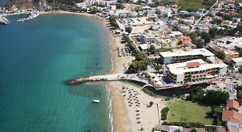 Kalyves Beach Hotel in Kalyves, Heraklion (Kreta) Außenaufnahme