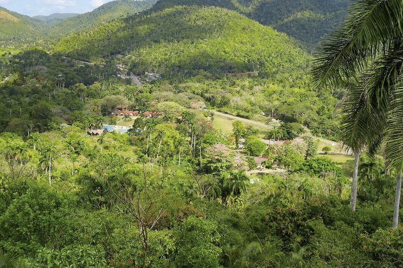 Hotel Castillo en las Nubes in Soroa, Varadero Landschaft