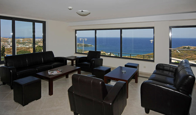 Panorama Village Hotel in Agia Pelagia, Heraklion (Kreta) Lounge/Empfang