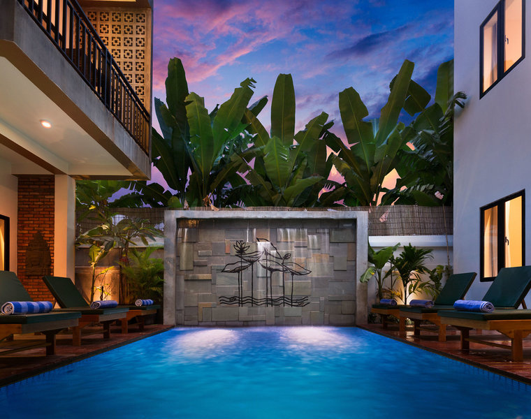 Bopha Residence in Siem Reap, Siem Reap (Kambodscha) Hallenbad
