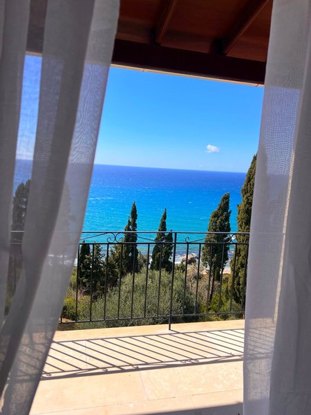 Stefanos Apartments By Sv Alians in Agios Gordios, Korfu Terrasse