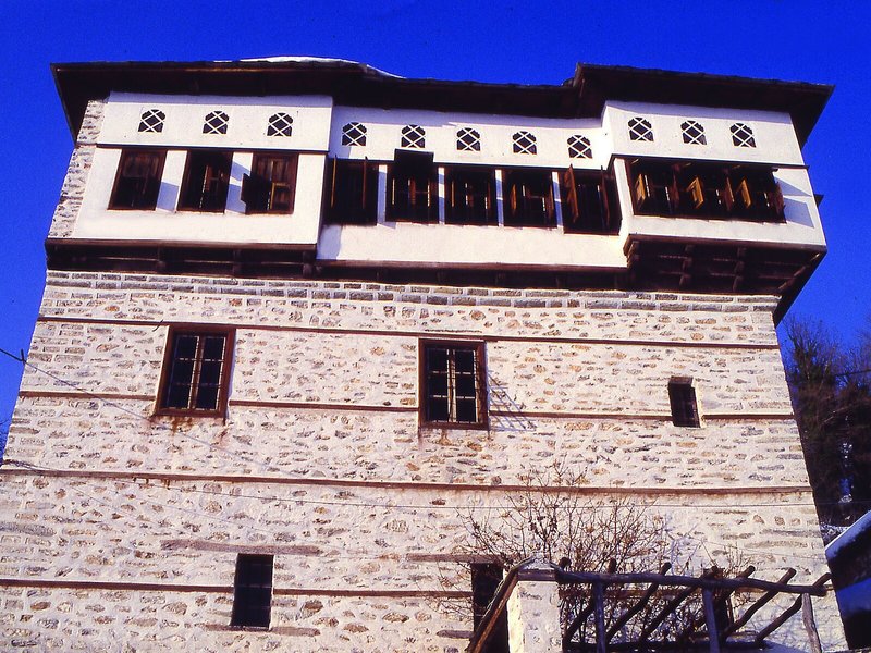 Santikos Mansion in Vyzitsa, Volos (Pilion) Außenaufnahme