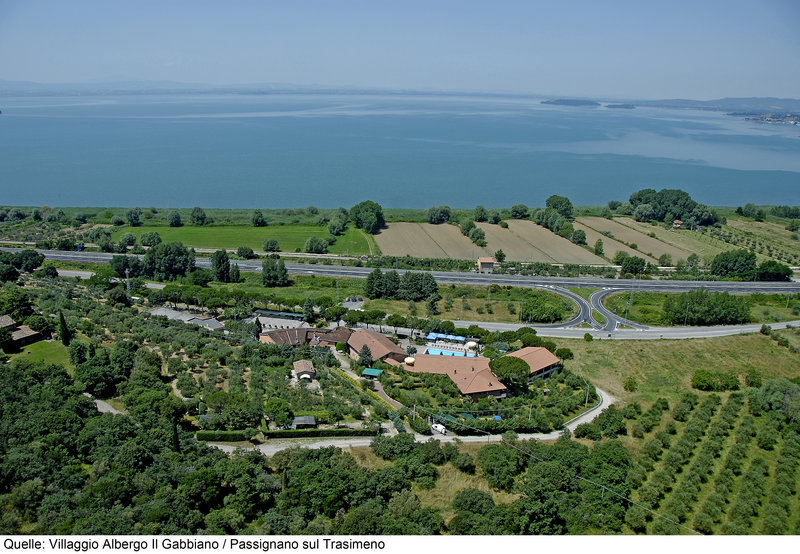 Villaggio Albergo Il Gabbiano in Passignano sul Trasimeno, Florenz Landschaft