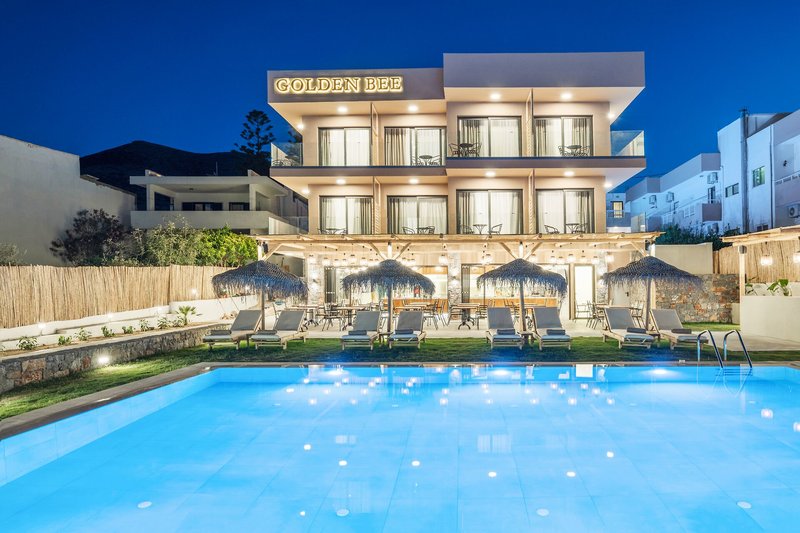 Golden Bee Lifestyle Hotel in Stalida, Heraklion (Kreta) Pool