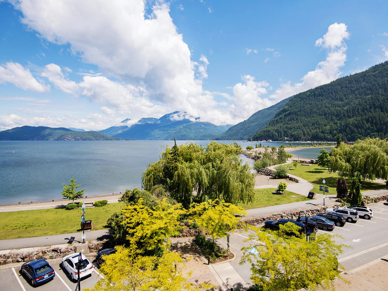 Harrison Beach in Harrison Hot Springs, Vancouver Landschaft