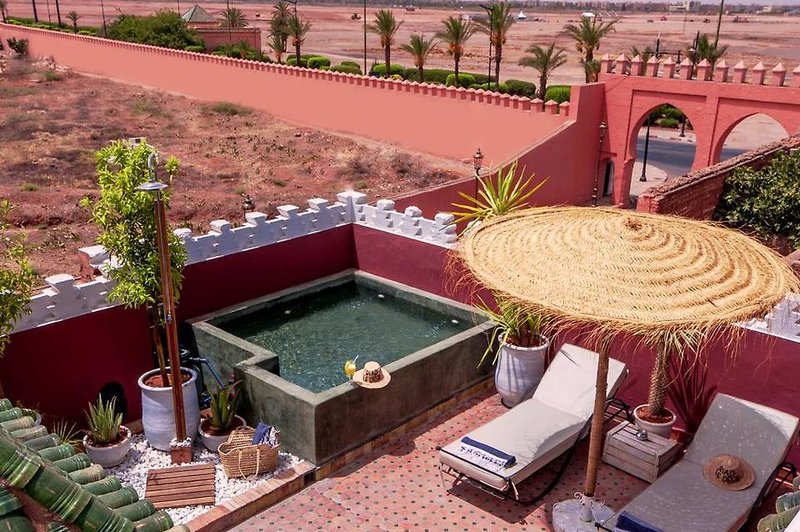 Riad Le Desir in Marrakesch, Marrakesch (Marokko) Terrasse