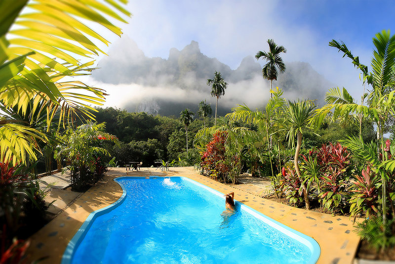 Elephant Hills Tented Camp in Khlong Sok, Phuket (Thailand) Pool