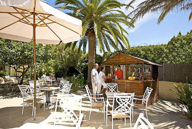 Celo Garden in Paguera, Mallorca Terasse