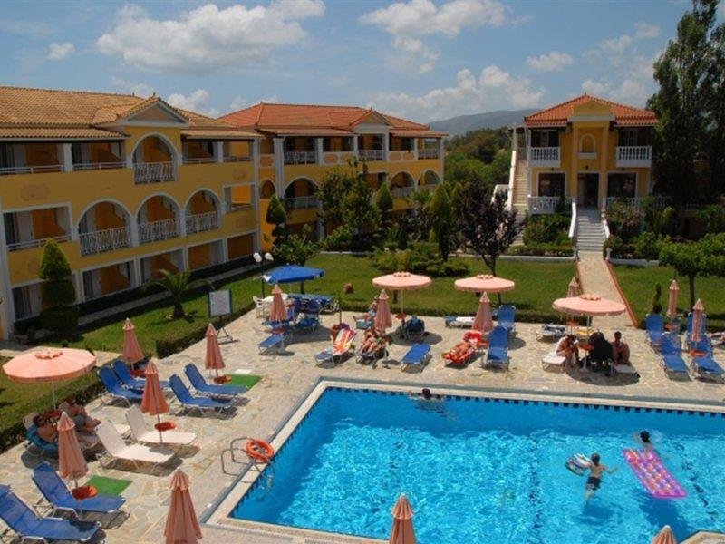 Hotel Macedonia in Kalamaki, Zakynthos Außenaufnahme
