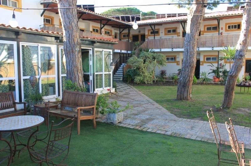 Hotel Campomar Playa in El Puerto de Santa Maria, Jerez De La Frontera Garten