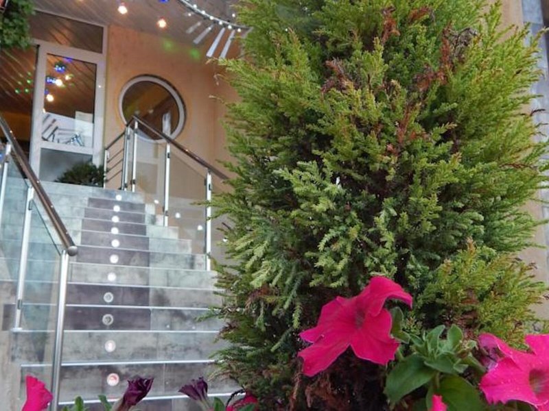 Lilalo in Paralia, Thessaloniki (Chalkidiki) Garten