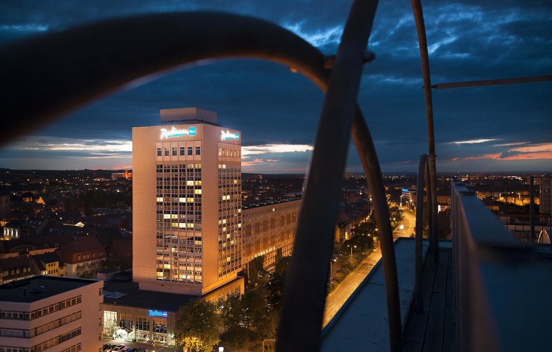 RADISSON BLU in Erfurt, Außenaufnahme