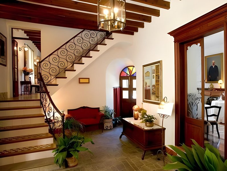 Landhotel S'Ardeviu in Sóller, Mallorca Lounge/Empfang