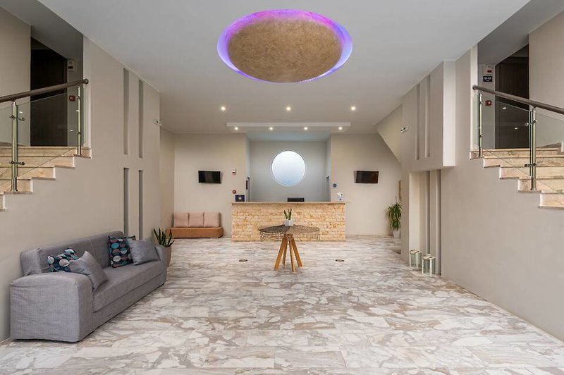 Sisi Breeze Hotel in Sisi, Heraklion (Kreta) Lounge/Empfang