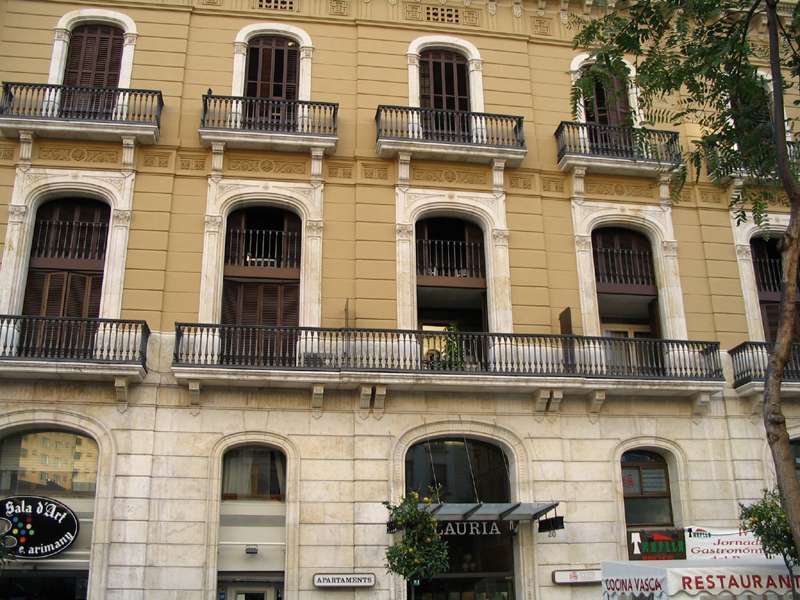 Hotel Lauria in Tarragona, Barcelona Außenaufnahme
