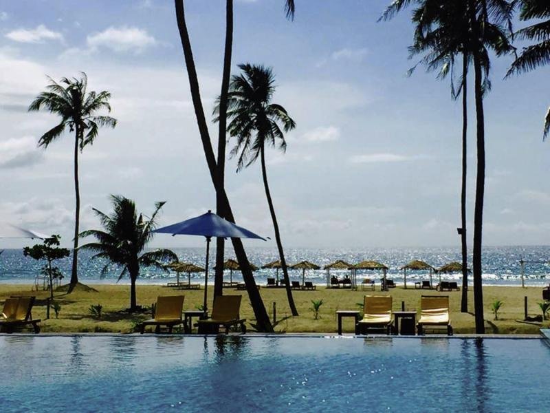 Eskala Hotel und Resort in Ngwe Saung Beach, Rangun (Myanmar) Pool