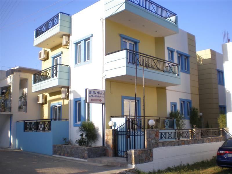 Litsa Mare Apartments in Agia Pelagia, Heraklion (Kreta) Außenaufnahme