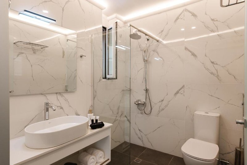 Tortuga Luxury Villas in Syvota, Preveza (Epiros/Lefkas) Badezimmer