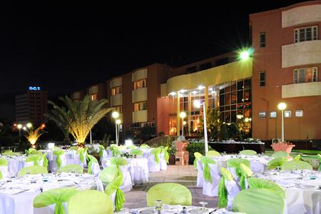 du Parc in Tunis, Tunis (Tunesien) Garten