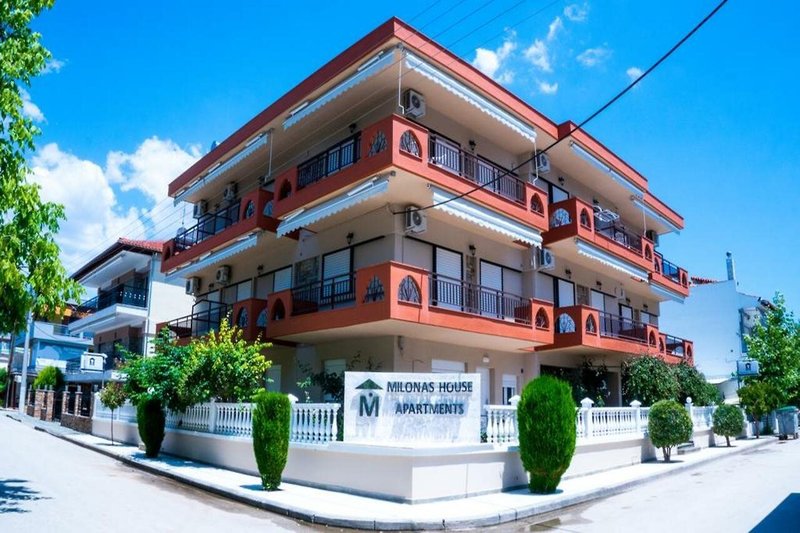 Milonas House Apartments in Paralía Dionysíou, Thessaloniki (Chalkidiki) Außenaufnahme