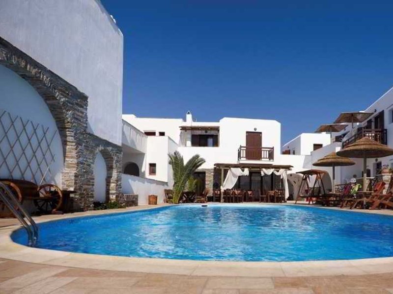 Anemomilos in Agia Anna, Santorini Außenaufnahme