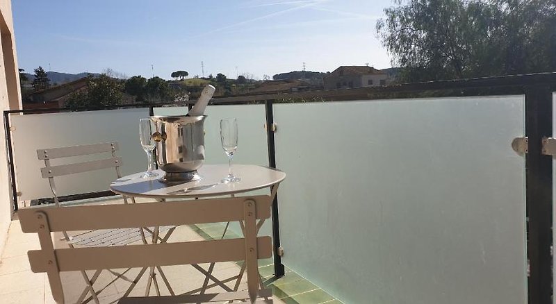 Hotel H in Granollers, Barcelona Terrasse