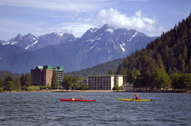 Harrison Hot Springs Resort and Spa in Harrison Hot Springs, Vancouver Außenaufnahme