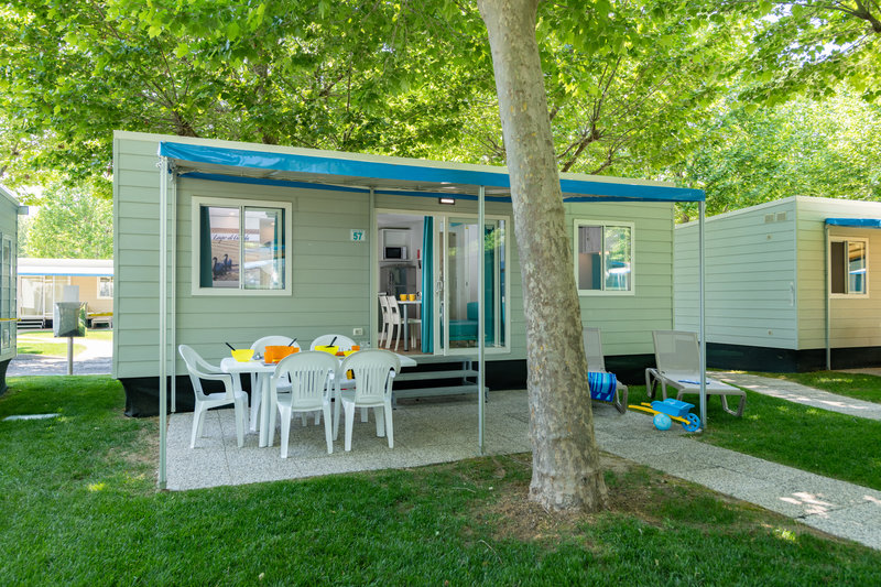 Camping San Francesco in Desenzano del Garda, Verona Terrasse