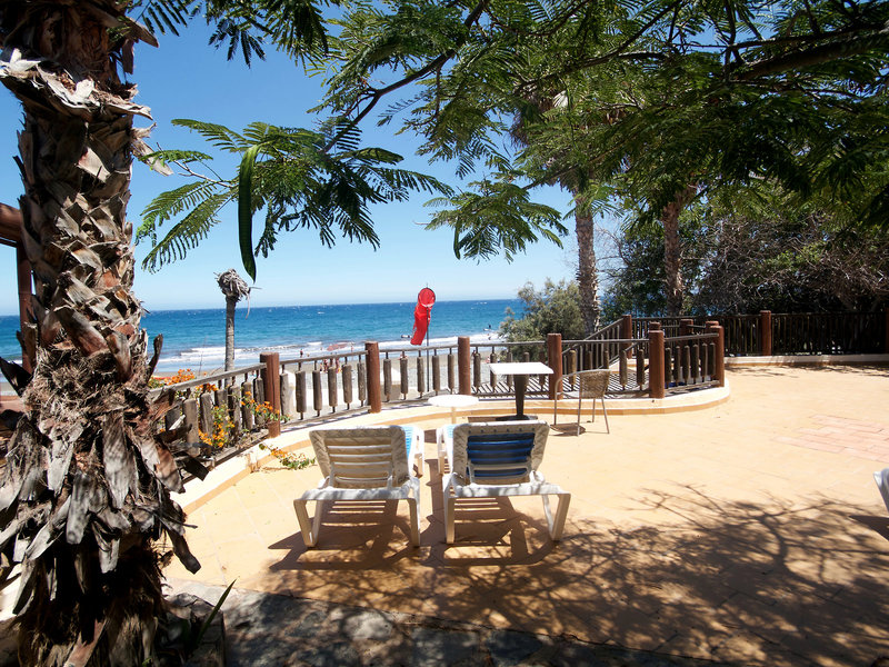 Side Shore in Playa del Águila, Gran Canaria Terasse