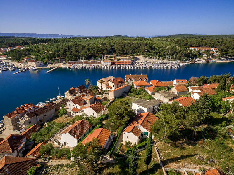 Villa Ida in Milna (Brac), Split (Kroatien) Außenaufnahme