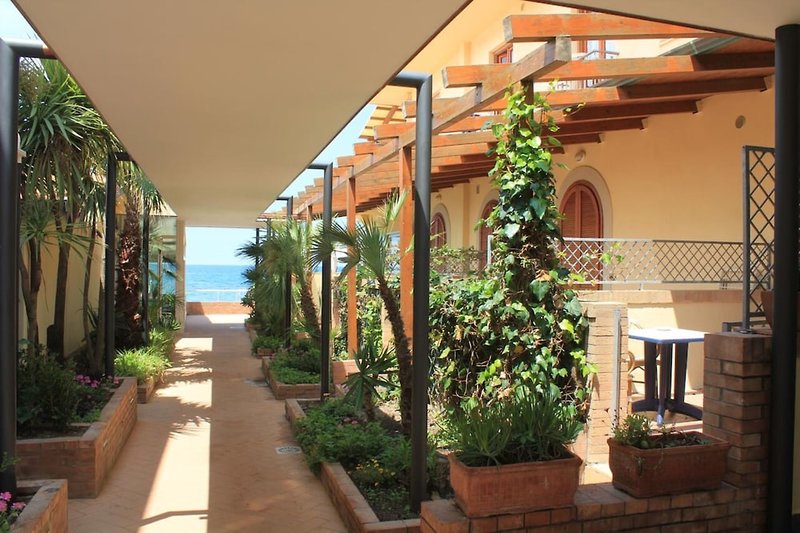 La Darsena in Agropoli, Neapel Garten