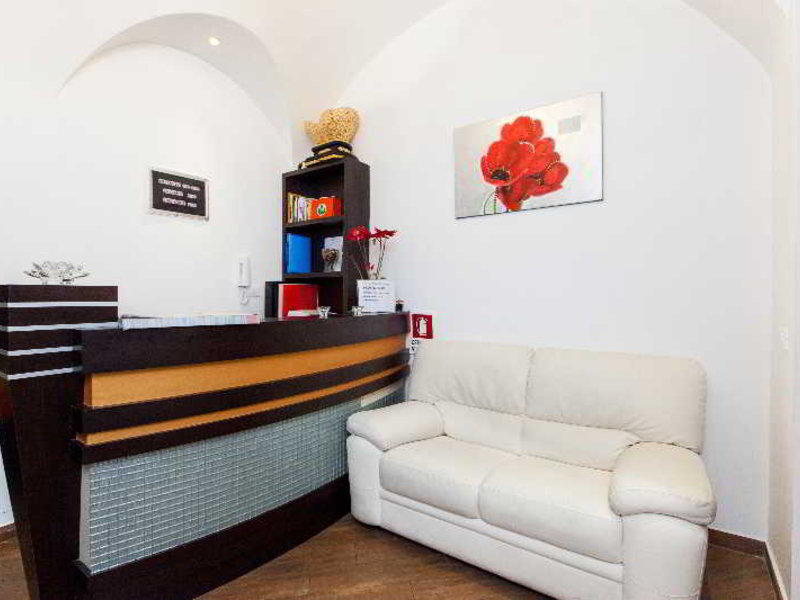 Romangelo II Hostel in Rom, Rom-Fiumicino Lounge/Empfang