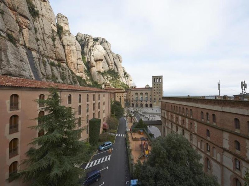 Cel.Les Abat Marcet in Montserrat, Barcelona Außenaufnahme