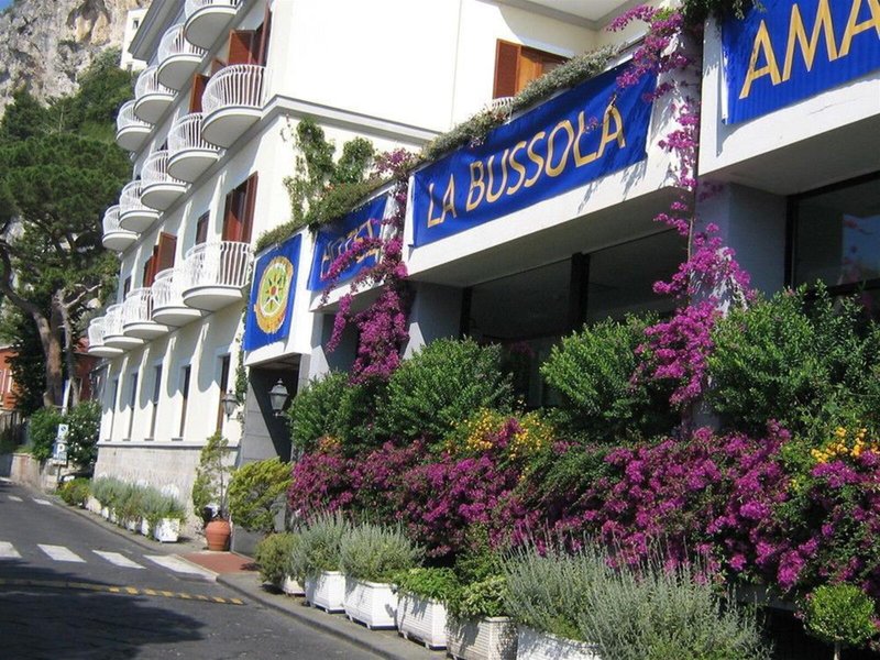 La Bussola in Amalfi, Neapel Außenaufnahme