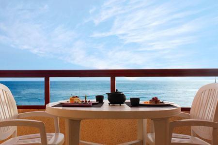 Amatista Appartements in Calp, Alicante Terasse