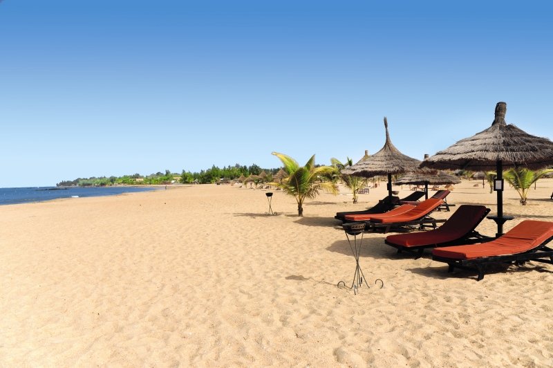 Lamantin Beach Hotel and Spa Resort in Saly Portudal, Dakar (Senegal) Strand