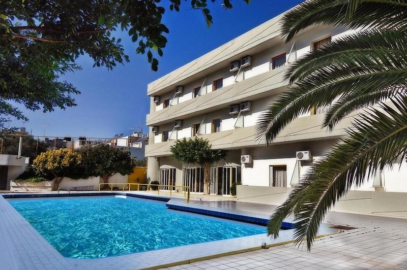 Porto Plazza Hotel in Chersonissos, Heraklion (Kreta) Pool