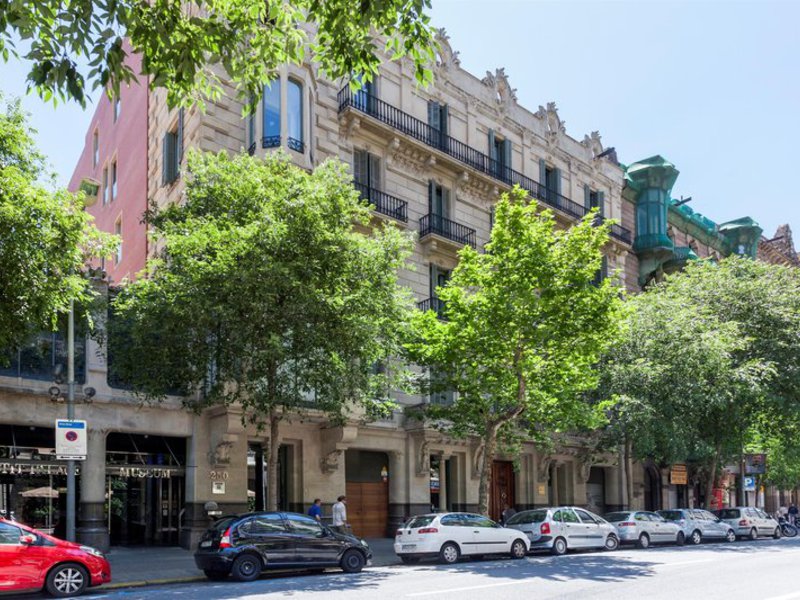Petit Palace Museum in Barcelona, Barcelona Außenaufnahme