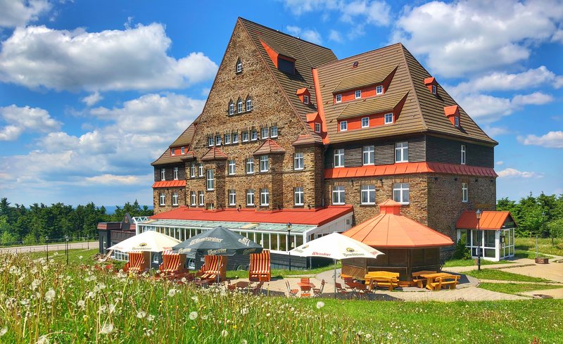 Sachsenbaude in Kurort Oberwiesenthal, Dresden (DE) Außenaufnahme
