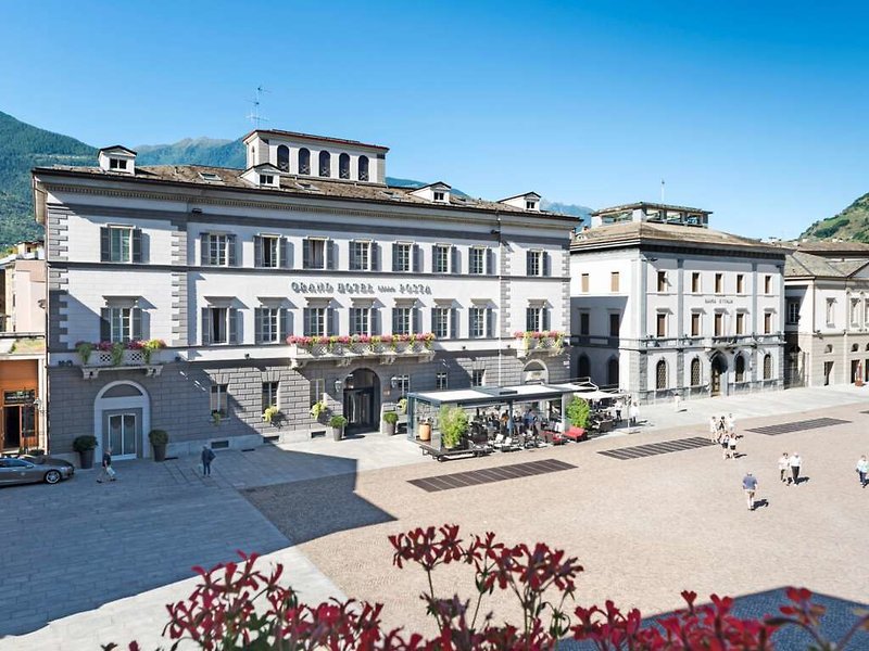 Grand Hotel Della Posta in Sondrio, Mailand (Malpensa) Außenaufnahme
