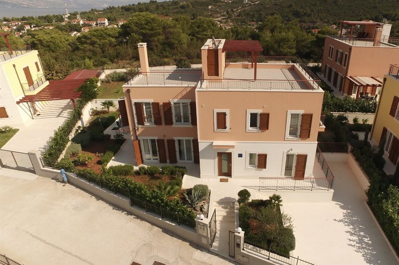 Vila Relax in Splitska, Split (Kroatien) Außenaufnahme