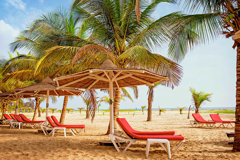 Ocean Bay Hotel & Resort in Bakau, Banjul (Gambia) Strand