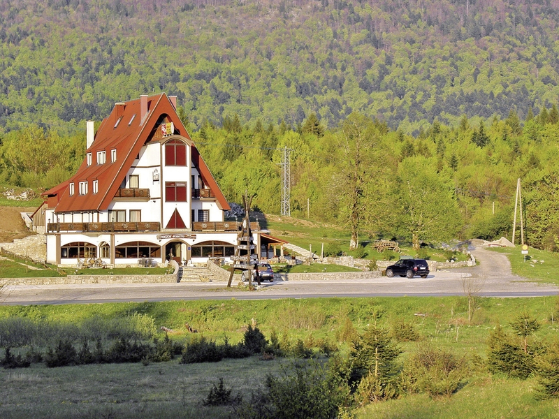 Pansion Winnetou in Plitvicka Jezera, Rijeka (Kroatien) Landschaft