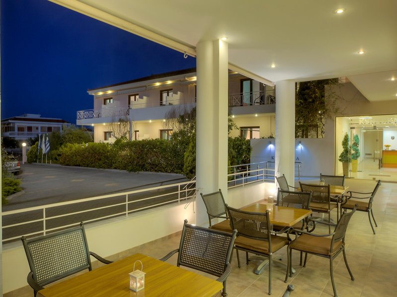 Kyniska Hotel in Plítra, Athen Lounge/Empfang